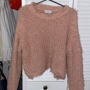 cropped sweater!!